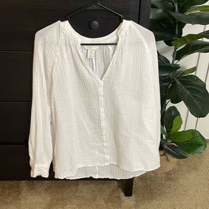 Linen H&M blouse